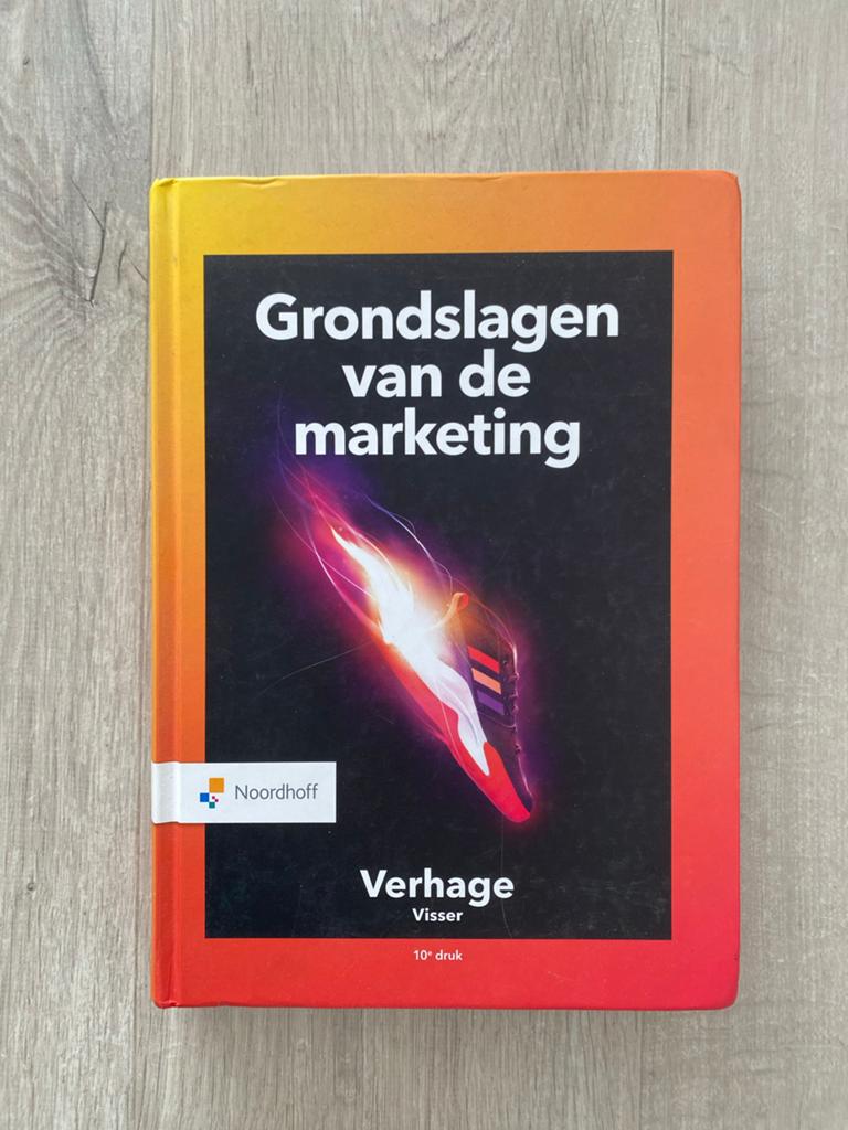 Grondslagen van de marketing - Verhagen Visser 10e druk, Boeken, Ophalen of Verzenden, Gamma, Gelezen, HBO