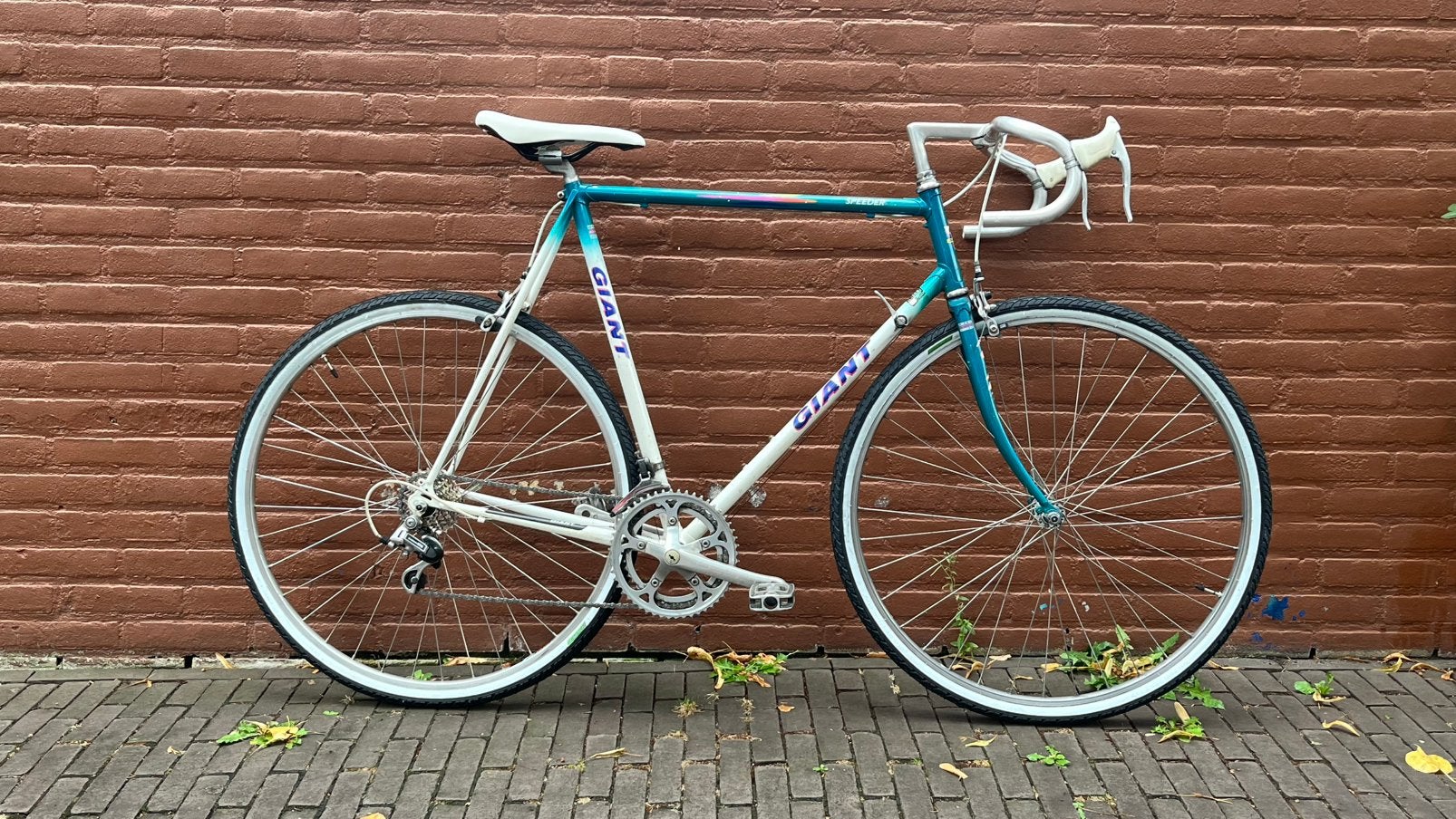 1991 Giant Speeder vintage racefiets 700x35c, Fietsen en Brommers, Fietsen | Racefietsen, Ophalen, Giant, Zo goed als nieuw, 61 tot 65 cm