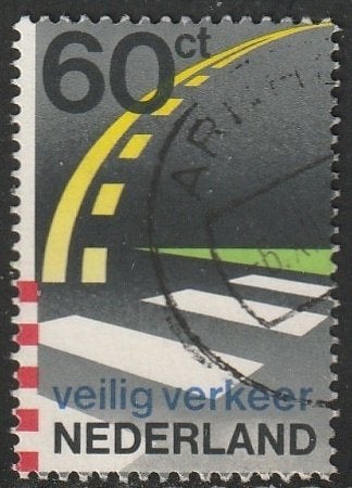 Nederland 1982 1270 Veilig Verkeer, Gest Arnhem, Postzegels en Munten, Ophalen of Verzenden, Na 1940, Gestempeld