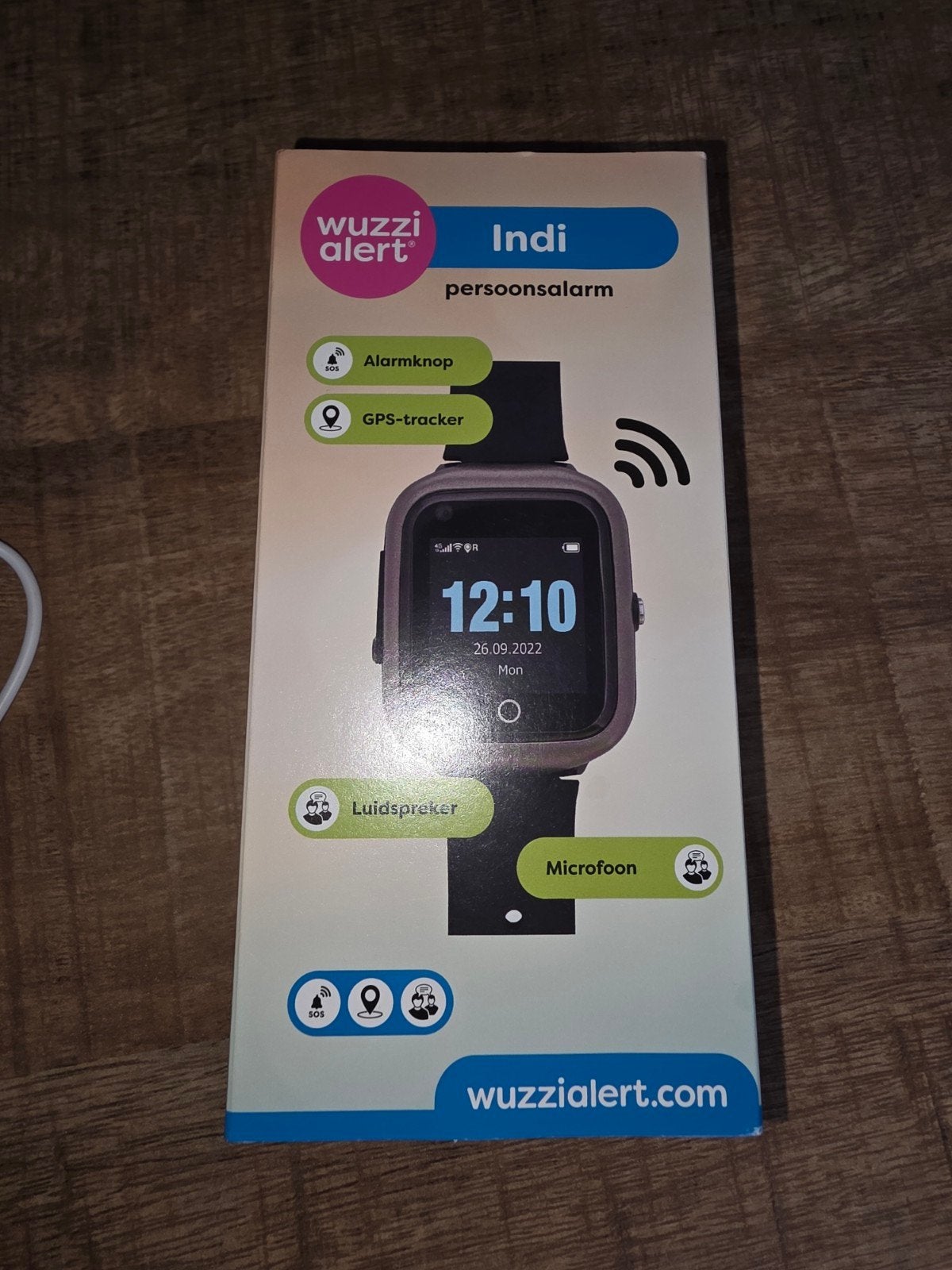 Wuzzialert persoonsalarm indi, Ophalen of Verzenden