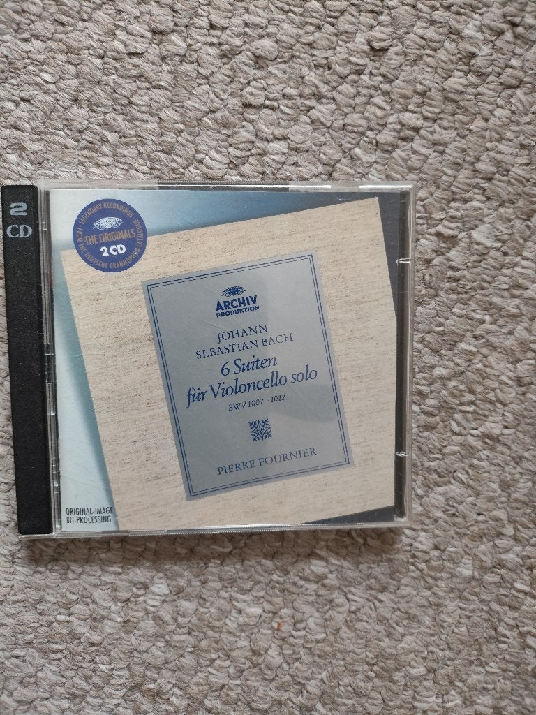 Johann Sebastian Bach Pierre Fournier, Ophalen of Verzenden, Classicisme, Zo goed als nieuw, Kamermuziek