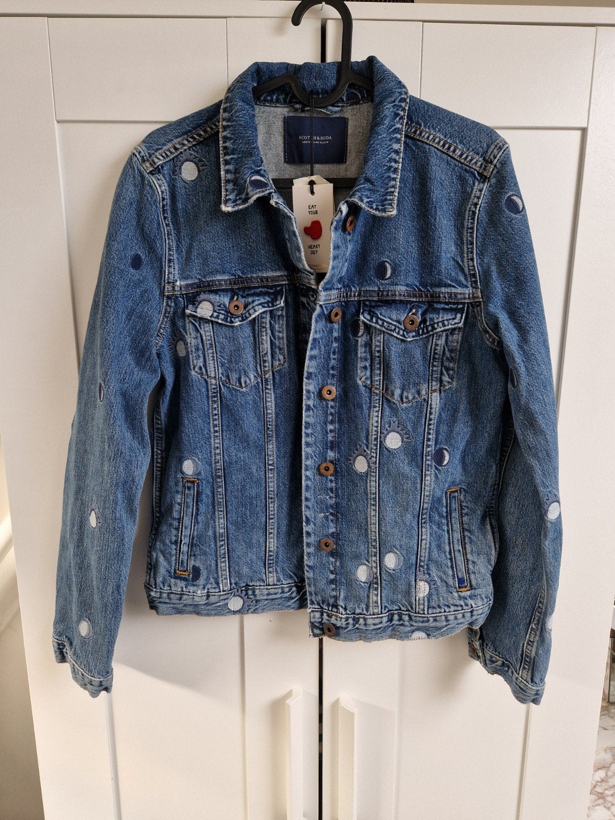Scotch &. Soda spijkerjasje nieuw met prijskaartje maat M, Maat 38/40 (M), Nieuw, Scotch & Soda, Verzenden