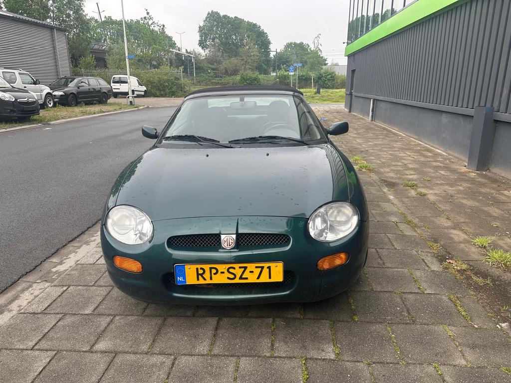 MG F 1.8 I 1997 Groen, Auto's, MG, Achterwielaandrijving, 1049 kg, 4 cilinders, Cabriolet