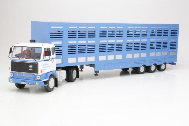 Volvo F89 1970-1977 oplegger veetransport (1:43, Altaya), Overige merken, Nieuw, Ophalen of Verzenden, Altaya