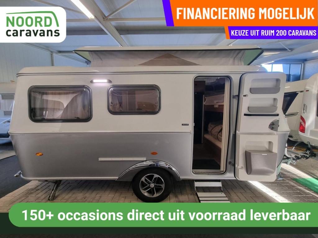 ERIBA TOURING 560 STAPELBED + HEFDAK + VOORTENT + AUTARK, Caravans en Kamperen, Bedrijf, 5 tot 6 meter, Eriba, Hordeur
