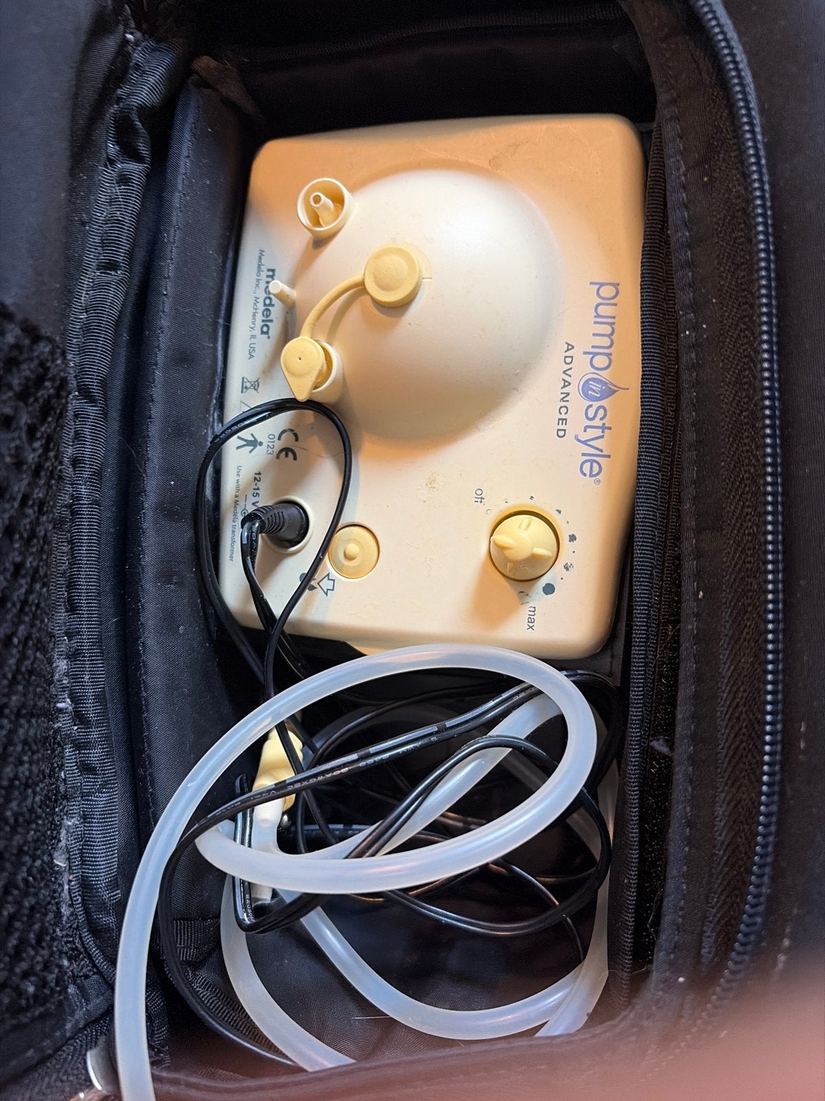 Medela Pump In Style Advanced kolfapparaat in rugzak, Ophalen, Gebruikt