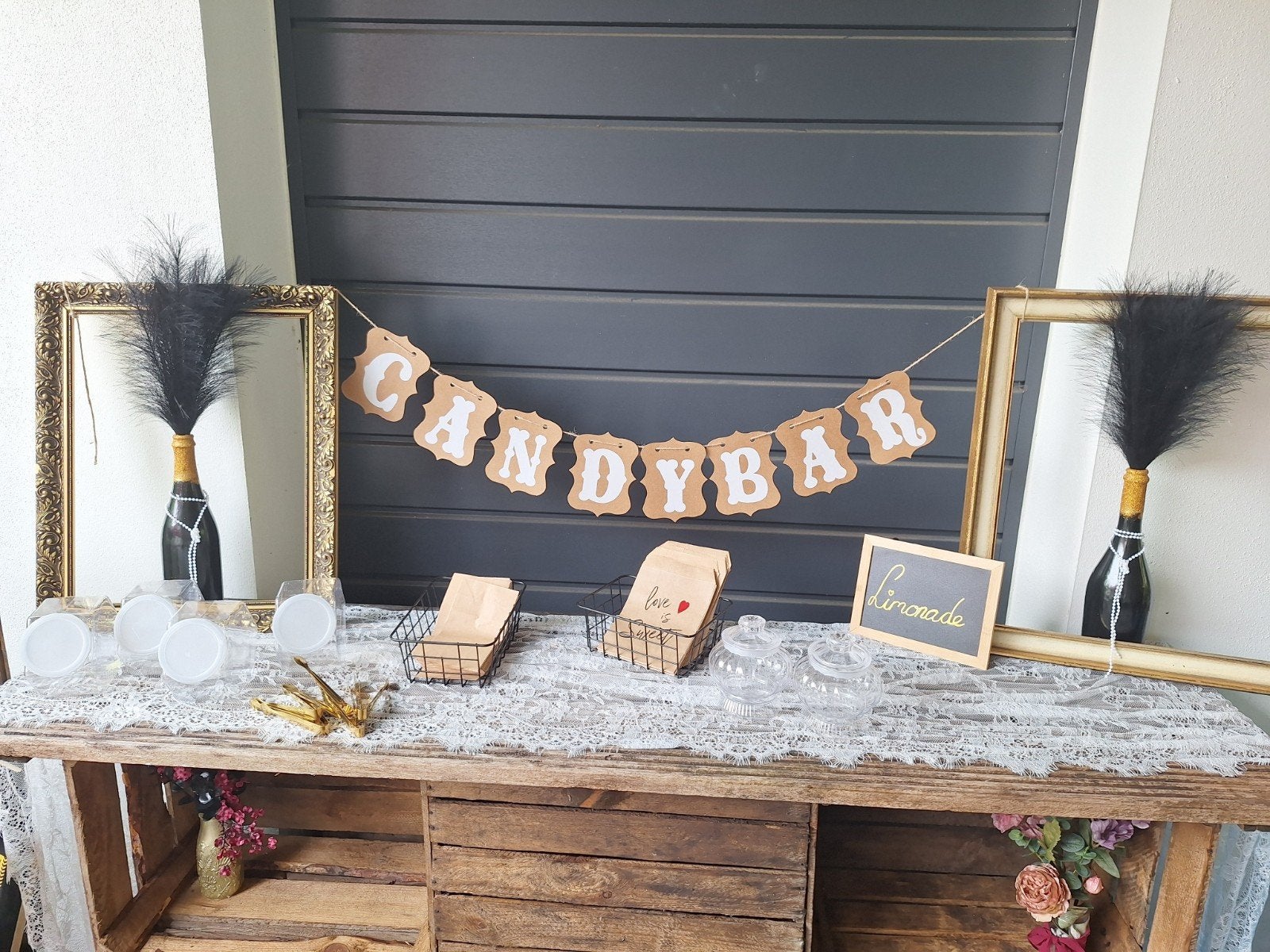 'snoep' bar, bruiloft decoratie, Ophalen, Overige typen, Overige