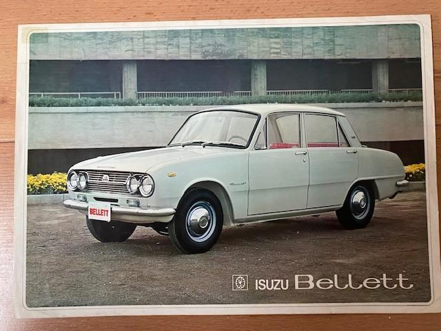 Isuzu Bellett  -  Folder - Brochure, Gelezen, Ophalen of Verzenden, Overige merken, Isuzu