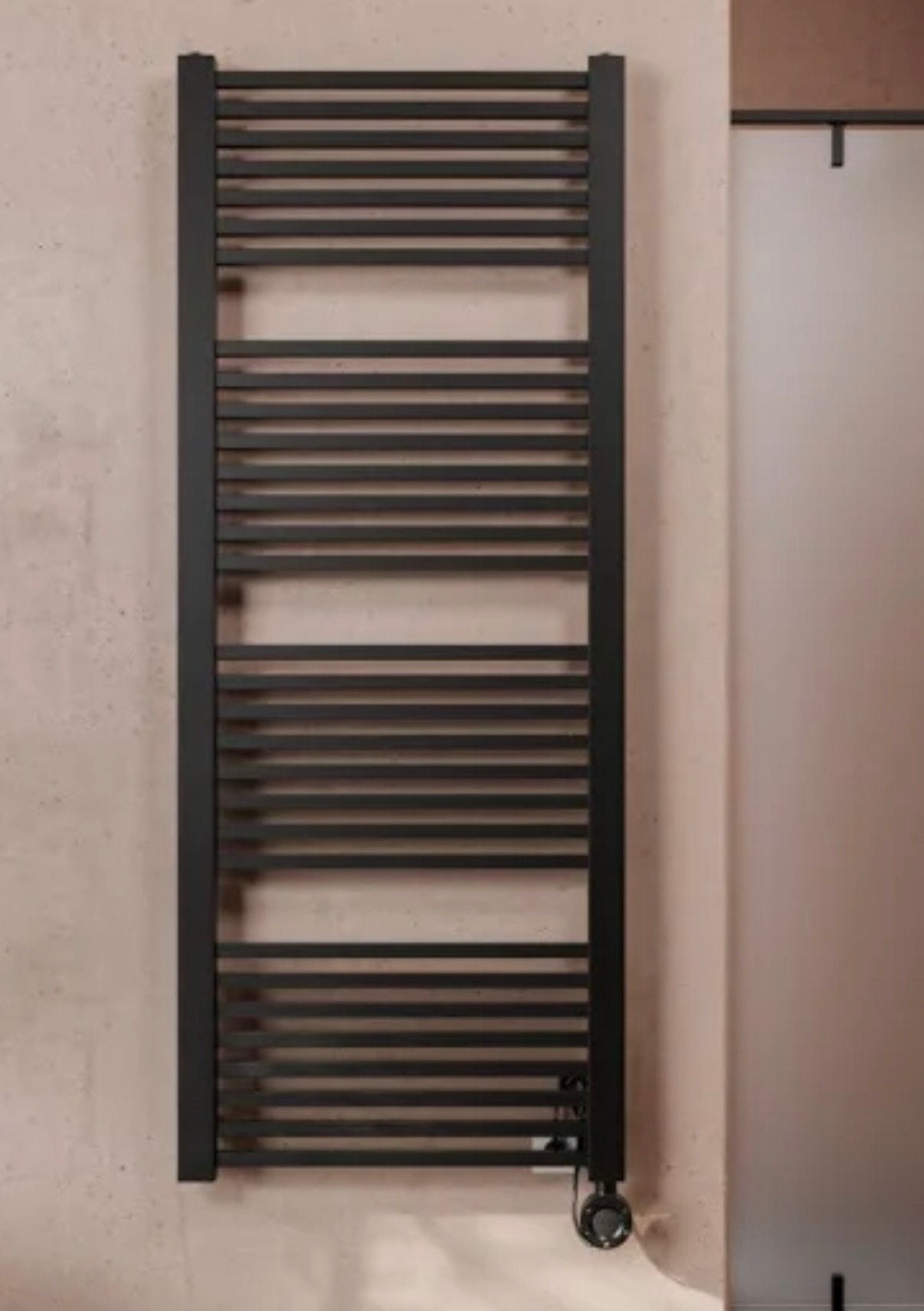 NIEUW! Instamat rim handdoekradiator 170x50cm zwart, Doe-het-zelf en Verbouw, Verwarming en Radiatoren, Ophalen, Radiator, Minder dan 60 cm