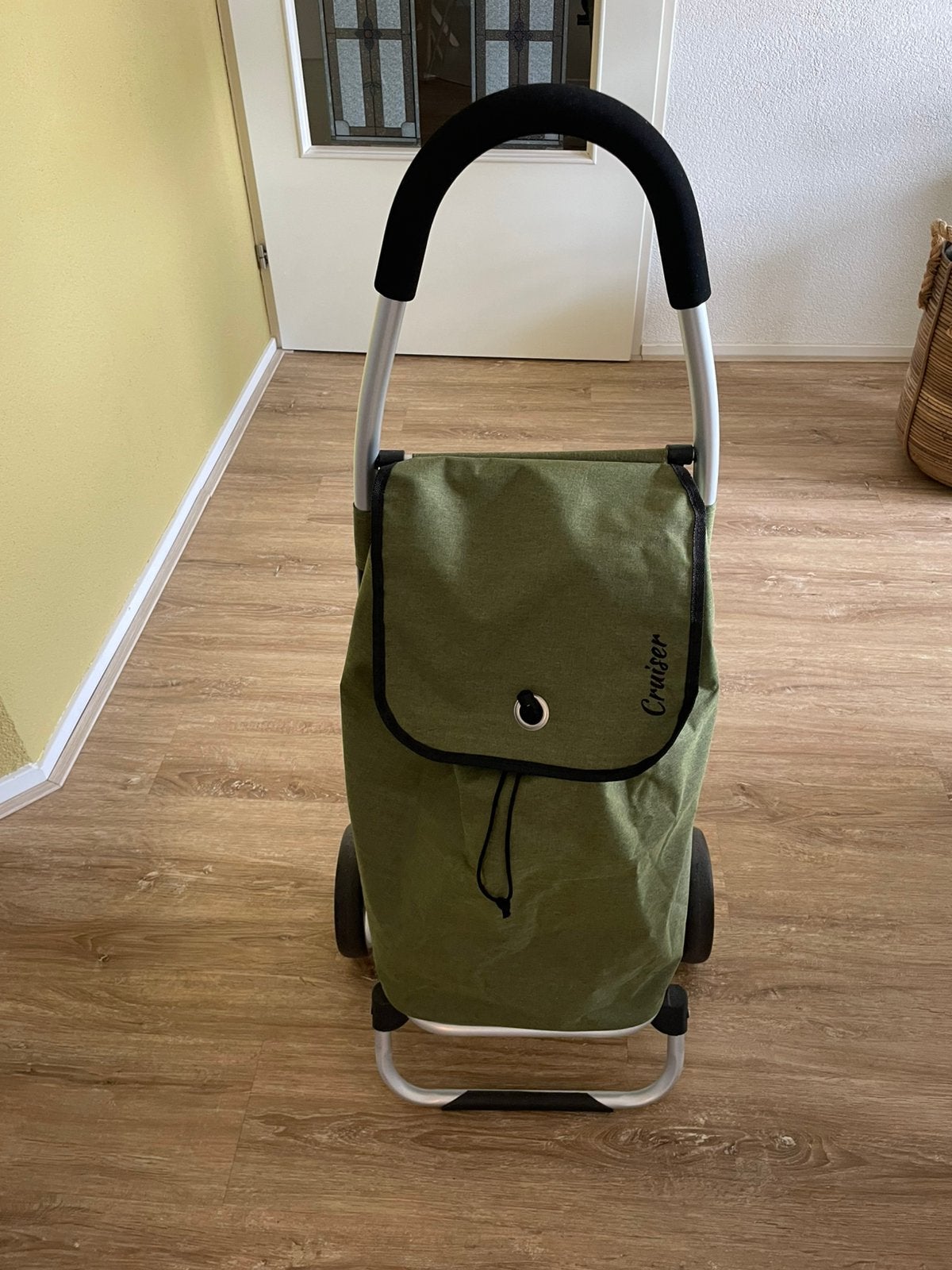 shoppingcruiser boodschappenwagen, 30 cm of meer, Zo goed als nieuw, 75 cm of meer, Groen