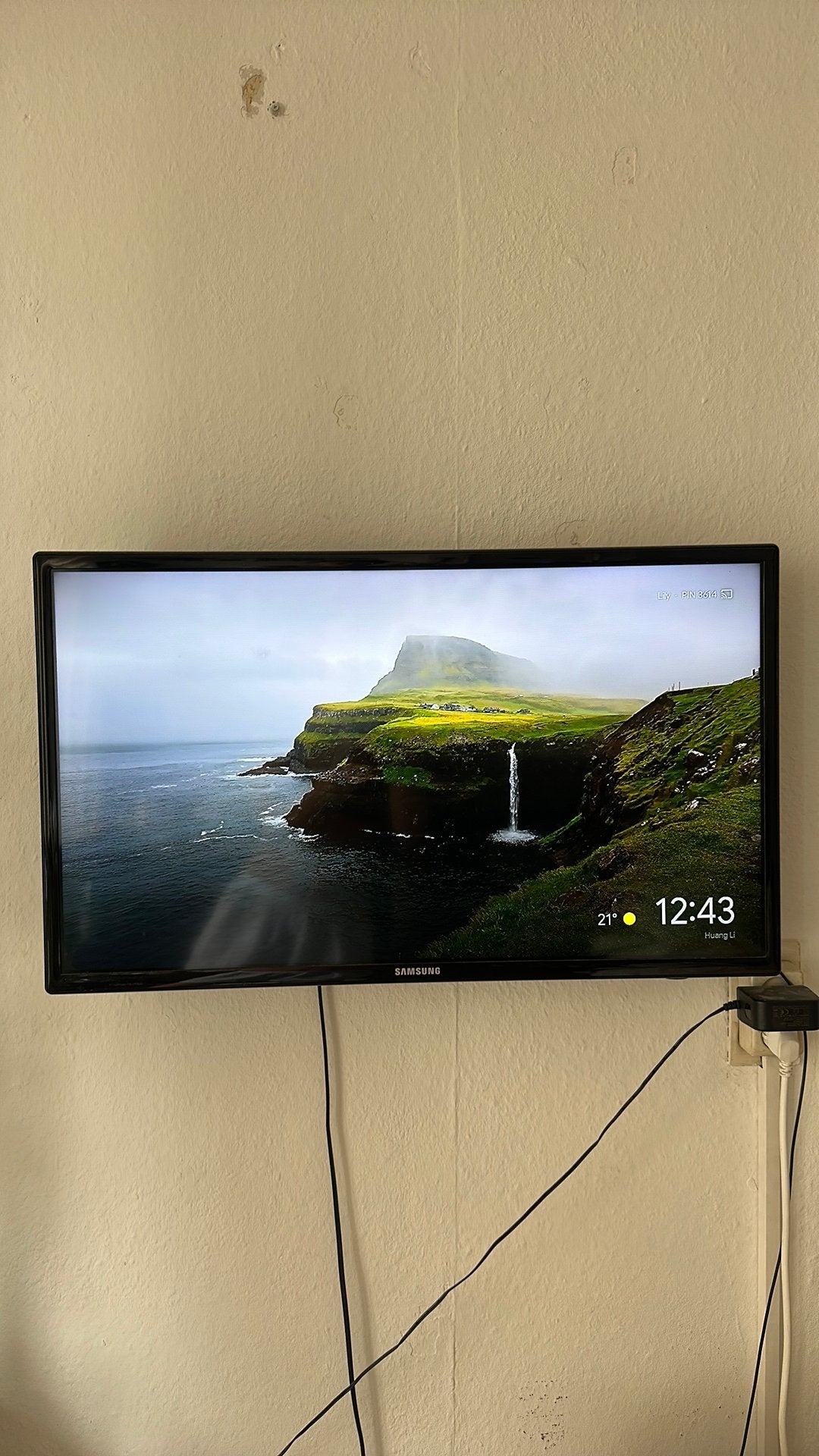 Samsung tv, Ophalen, 50 Hz, Zo goed als nieuw, Samsung