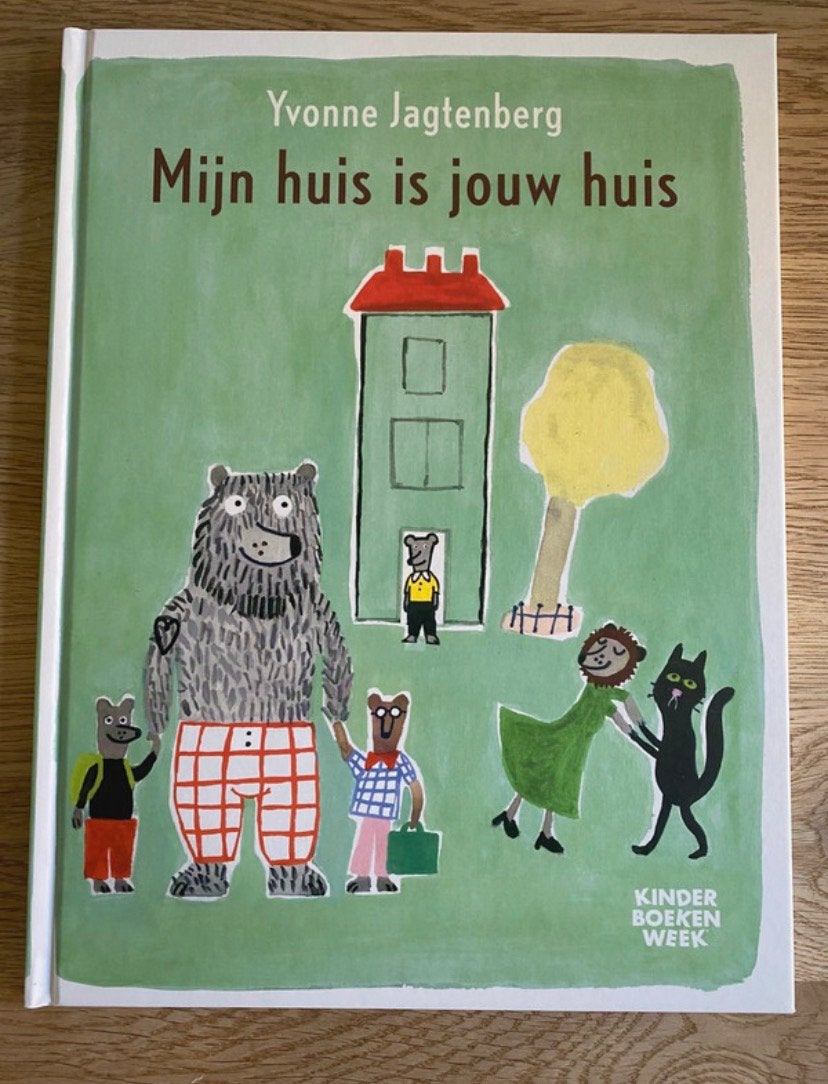 Het prentenboek Mijn huis is jouw huis van Yvonne Jagtenberg, Fictie algemeen, Jongen of Meisje, Nieuw, Ophalen of Verzenden