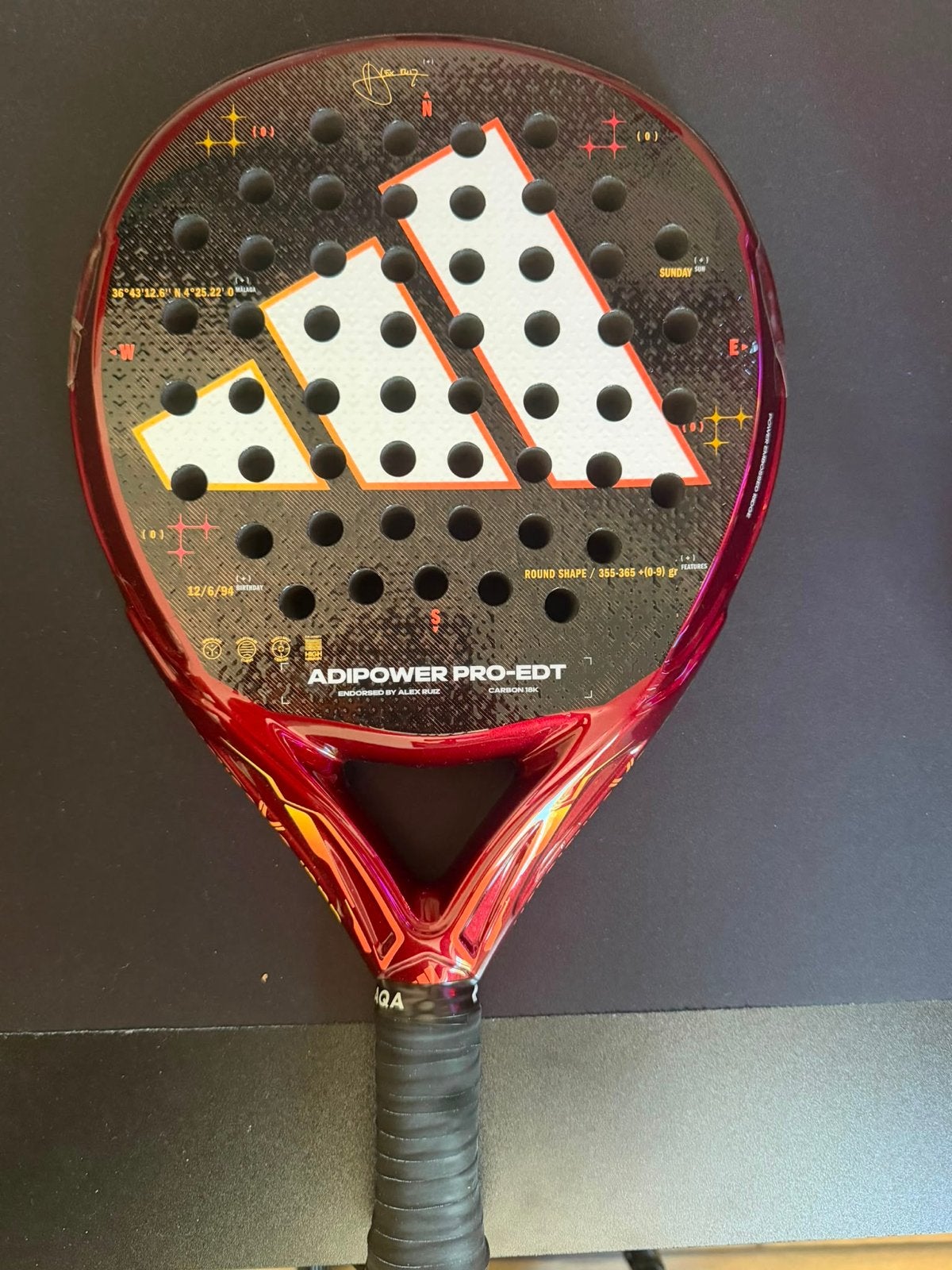 Adidas Adipower Pro-EDT limited edition Padelracket, Sport en Fitness, Padel, Zo goed als nieuw, Padelracket, Ophalen of Verzenden