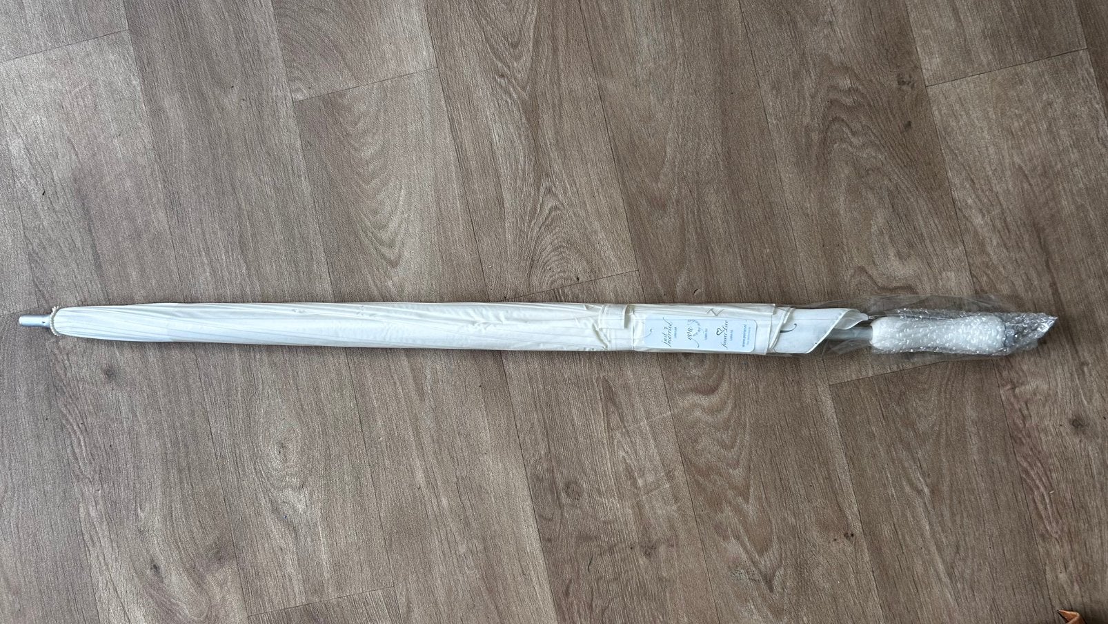 Witte trouw paraplu, Ophalen of Verzenden, Nieuw, Wit