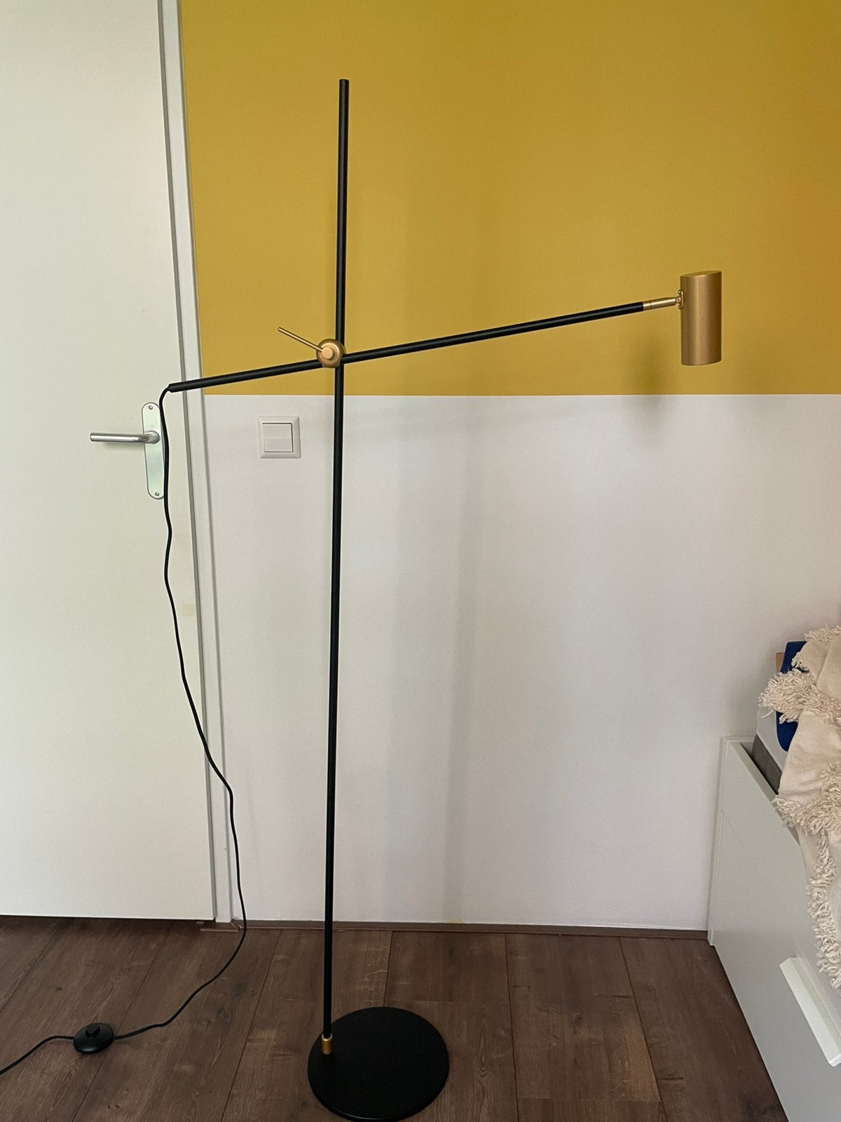 Philine leeslamp / vloerlamp, Ophalen, Overige materialen, GU10, Zo goed als nieuw