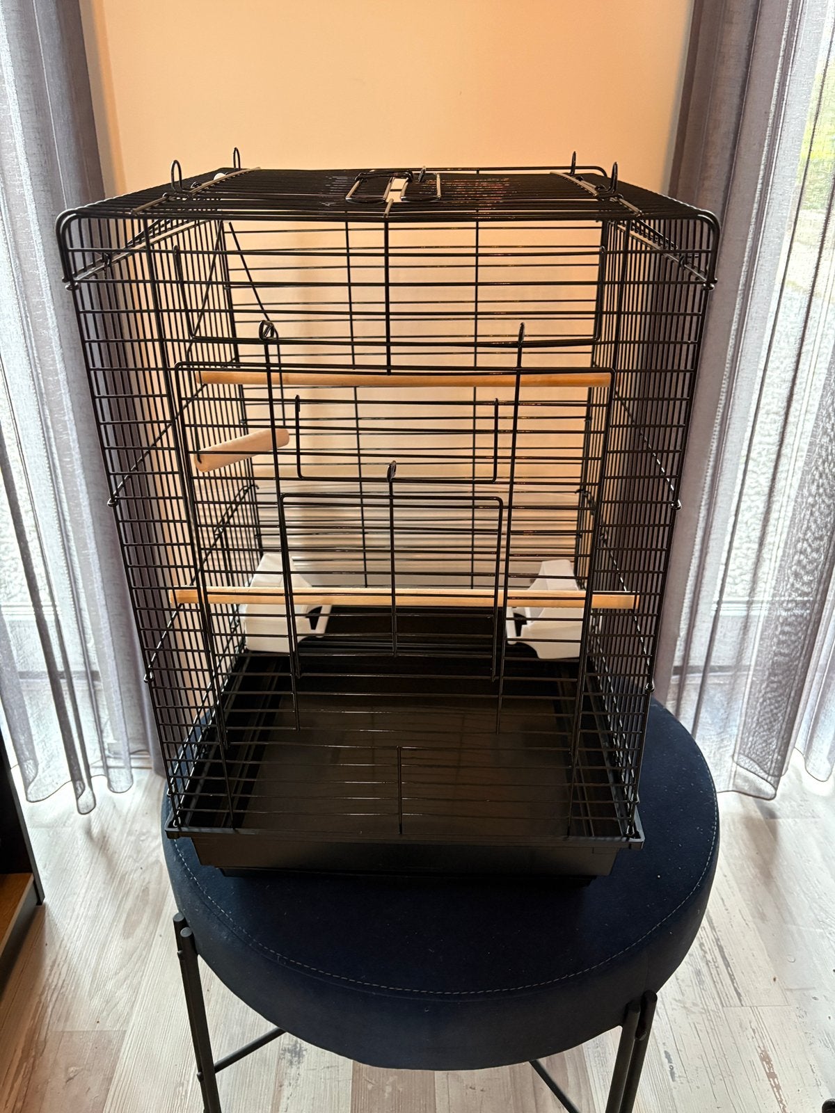 Vogelkooi Aufun, Ophalen, Nieuw, Metaal, Vogelkooi
