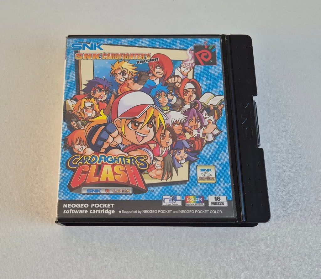 SNK vs. Capcom Cardfighters Clash Neo Geo Pocket Color, Gebruikt, Vechten, 2 spelers, Ophalen of Verzenden