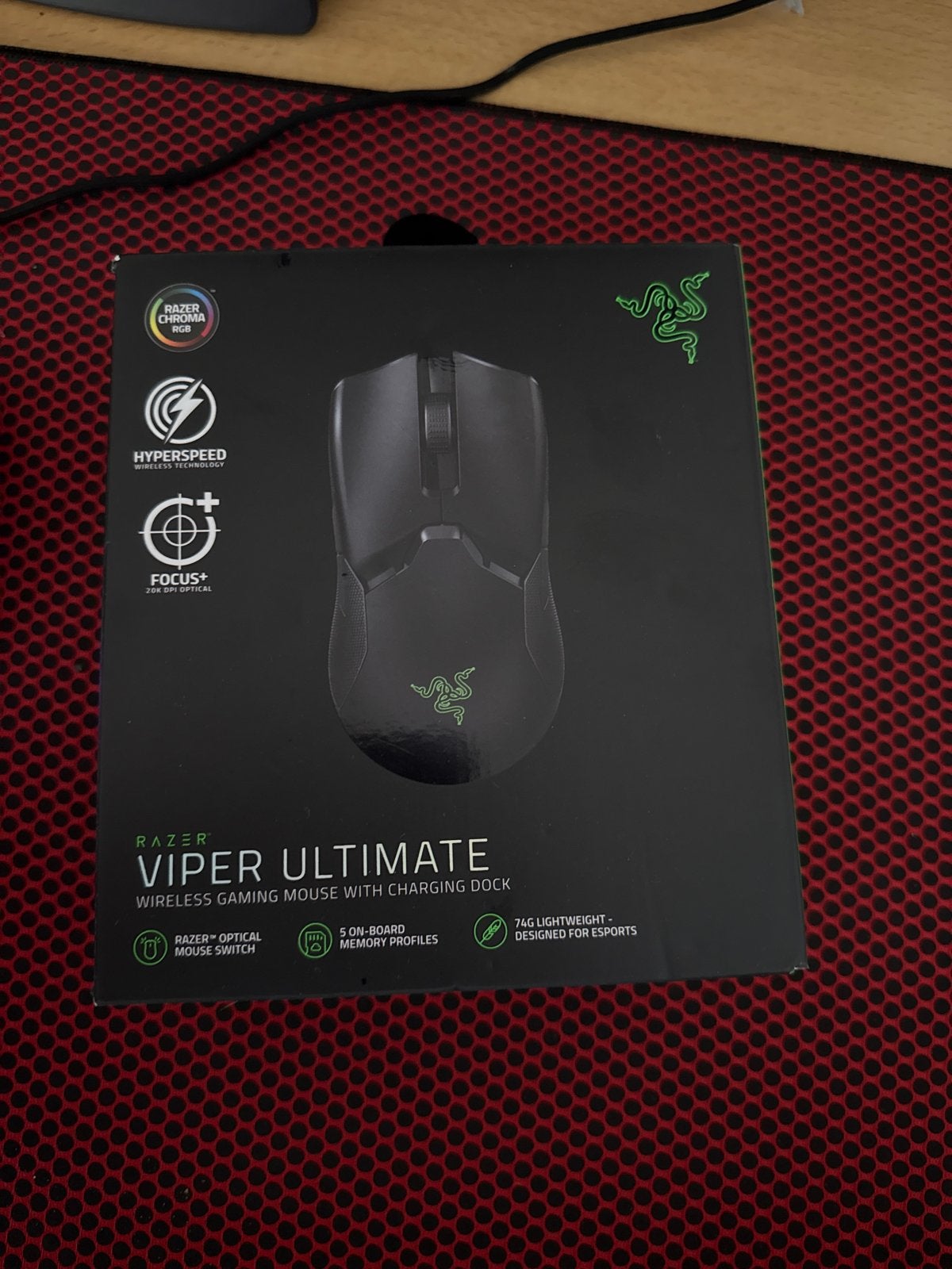 Razer Viper Ultimate Draadloze Gaming Muis met Oplaaddock, Computers en Software, Ophalen, Muis, Gaming muis, Draadloos