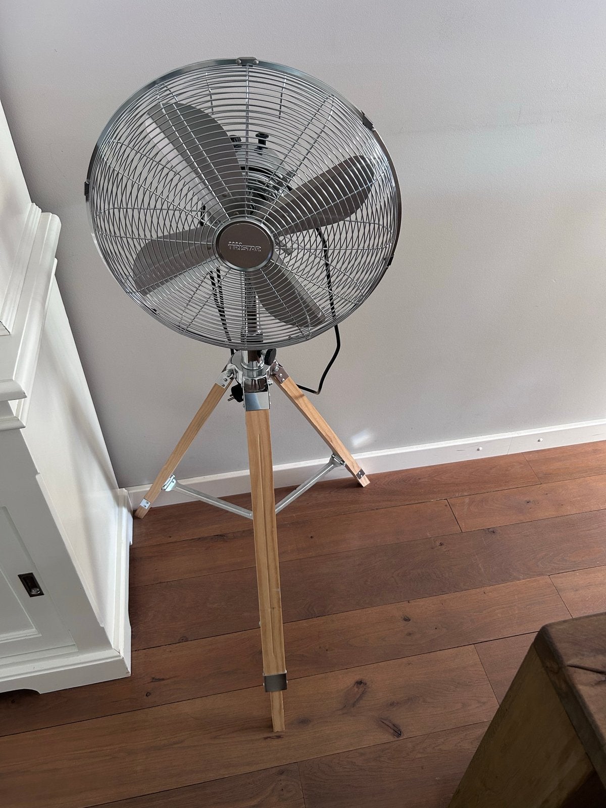 Tristar Retro Statiefventilator met 2 standen, Witgoed en Apparatuur, Ventilatoren, Ophalen, Zo goed als nieuw, Statiefventilator