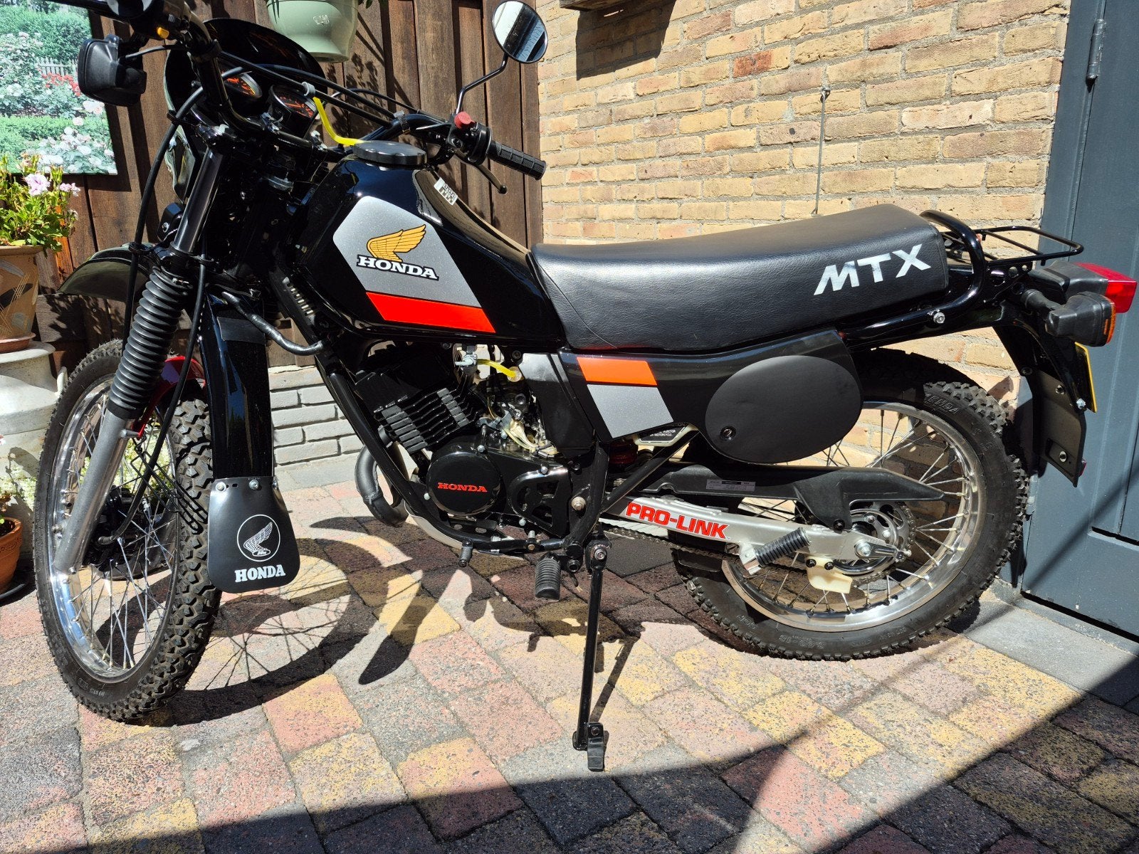 Honda MTX80 OT HD06 - zwart, Motorrijbewijs A, Particulier, 1 cilinder