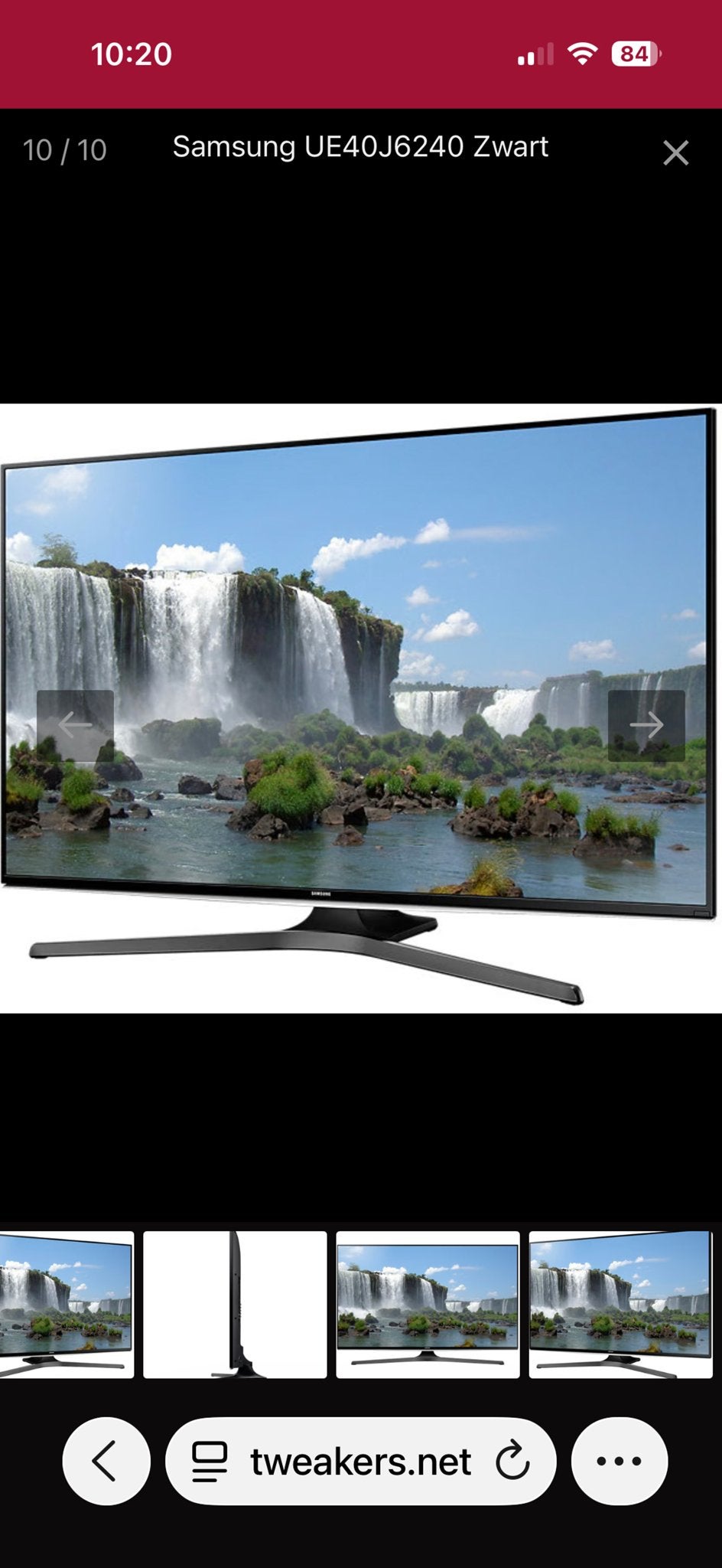 Samsung UE40J6240AW Full HD Smart TV (2015) met afstandsbedi, Ophalen, Samsung, 100 cm of meer, Smart TV