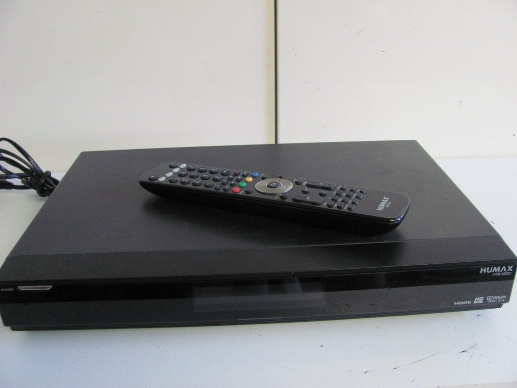 HUMAX harddisk 500gb decoder type:IHDR-5200C met hdmi/scart, Ophalen of Verzenden, Zo goed als nieuw, Decoder