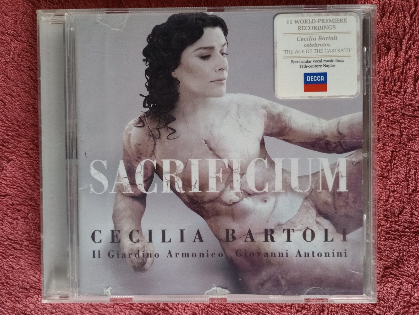 Sacrificium - Cecilia Bartoli & Il Giardino Armonico, Ophalen of Verzenden, Barok, Gebruikt, Opera of Operette