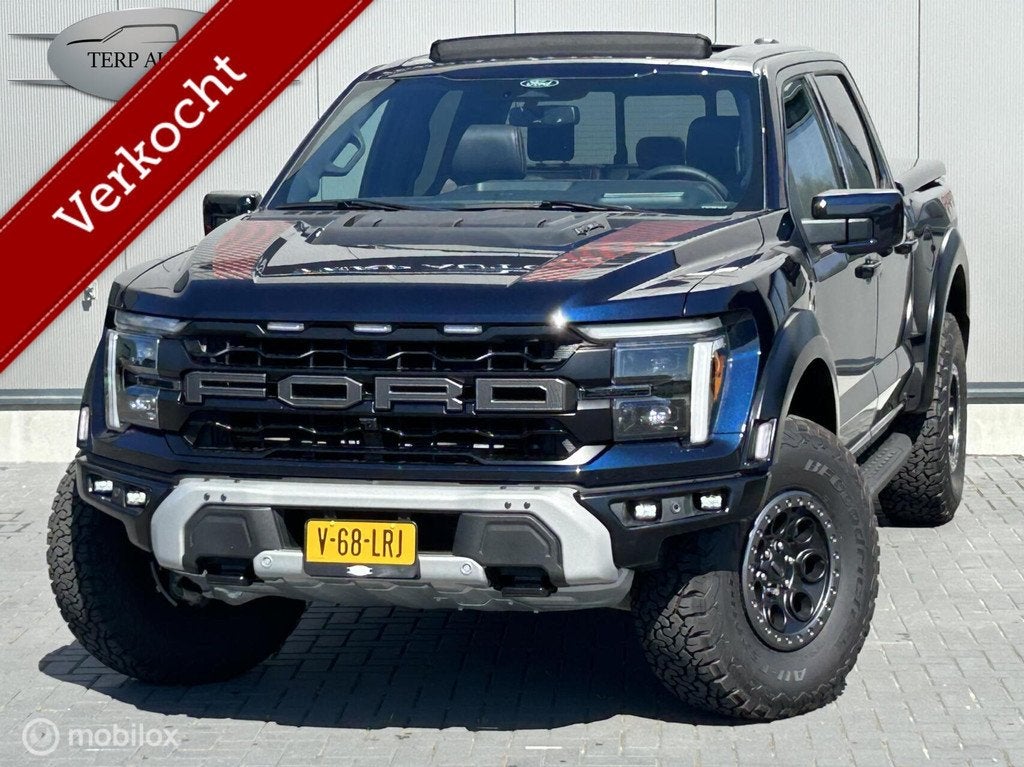 Ford F150 Raptor 37" Performance Package| Pro Power Onboard, Auto's, Blauw, F-150, Leder, Bedrijf