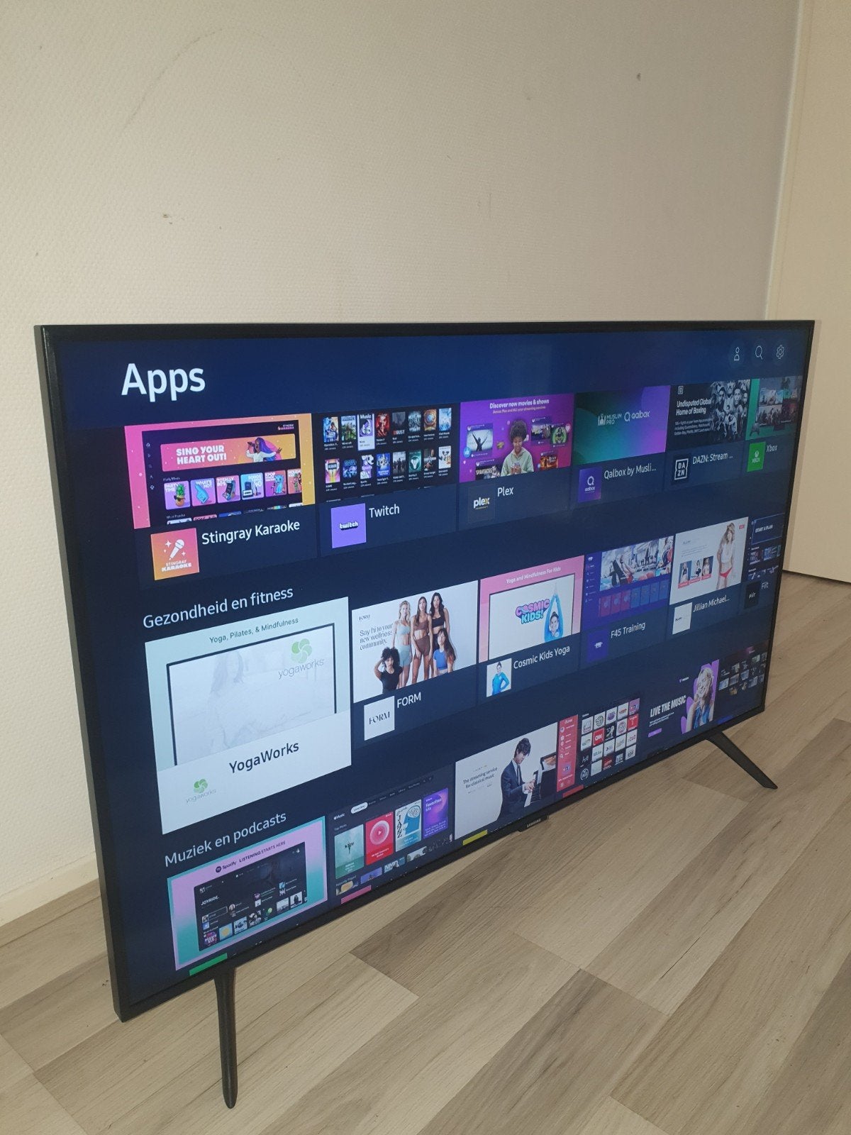 Samsung 43 inch 4K Smart TV – UE43TU7020 wifi en veel Apps, Ophalen, 50 Hz, Zo goed als nieuw, Samsung
