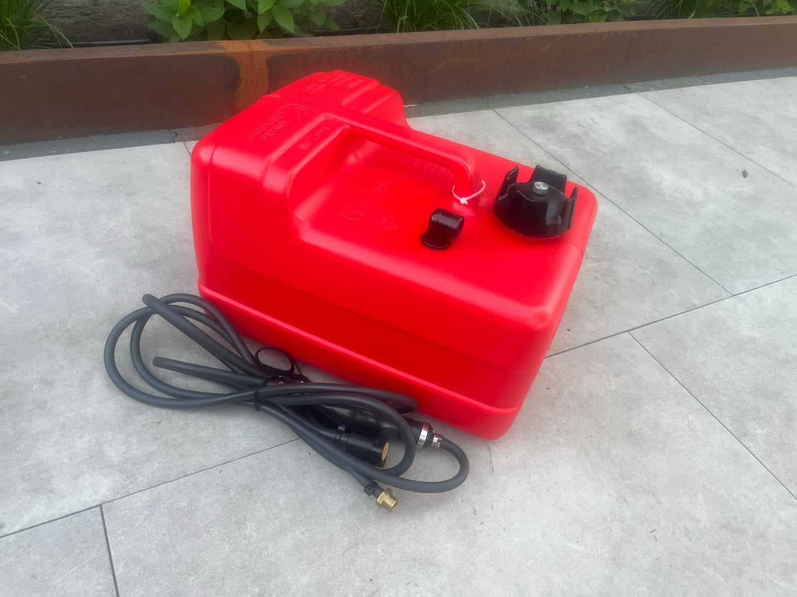 Nieuwe buitenboordmotor tank met brandstof slang, :, Nieuw, Ophalen of Verzenden, :