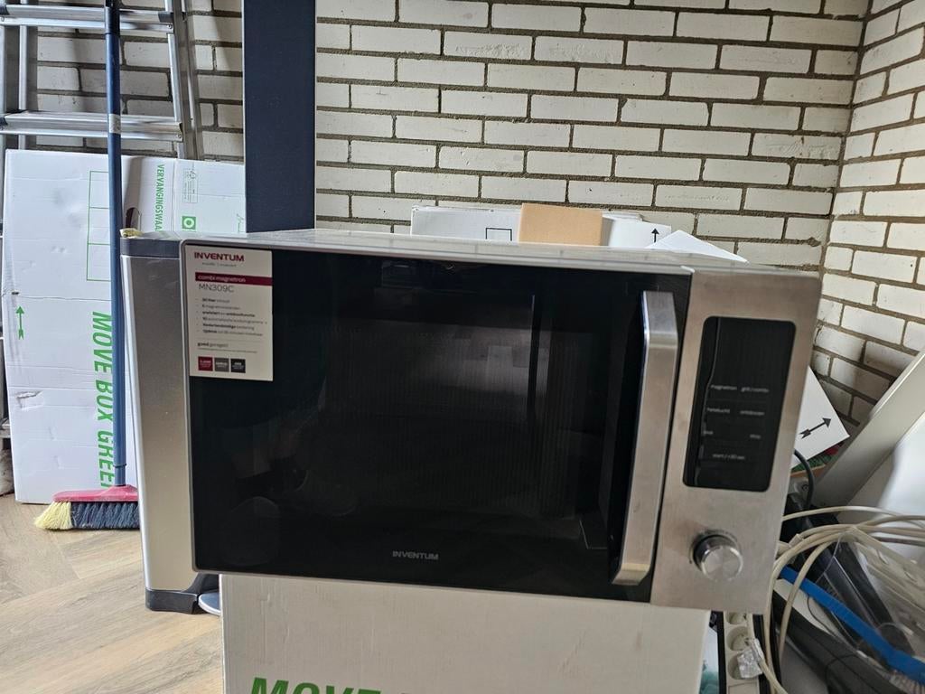 Combimagnatron Inventum MN309C, Witgoed en Apparatuur, Ophalen of Verzenden, Gebruikt, Vrijstaand