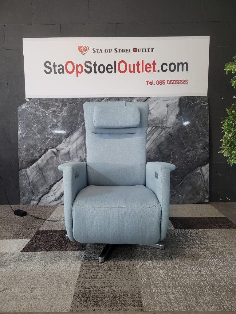 Staopstoel Prominent met topswing en accu en lumbaalsteun