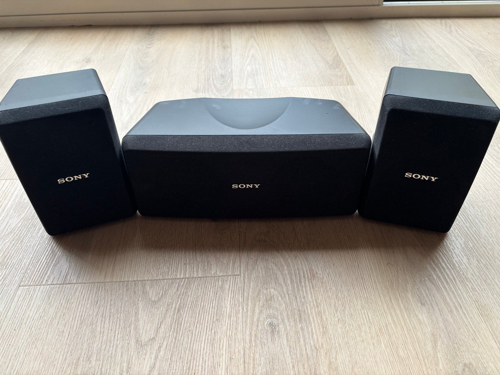 Sony SS-CN15 Center & 2x SS-SR15 Surround Speakers, Ophalen of Verzenden, Gebruikt