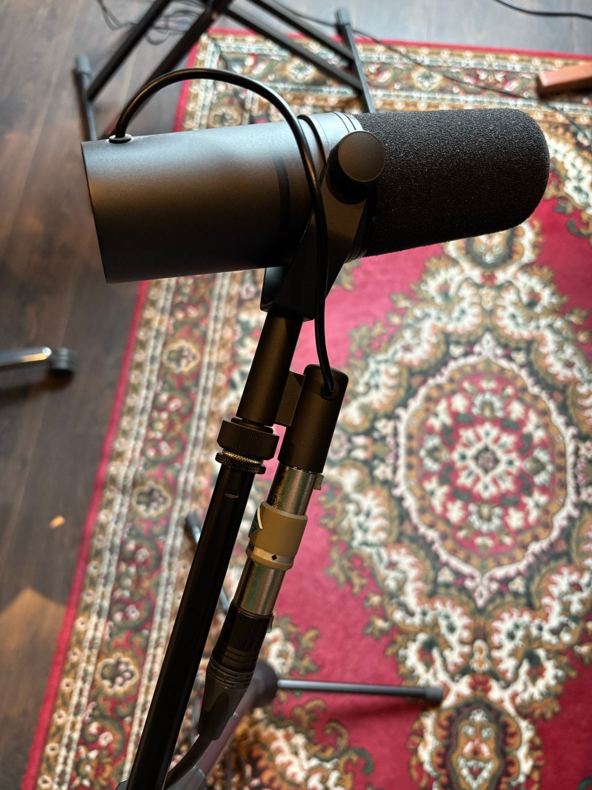 Shure SM7B met Triton Audio Fethead Ge, Muziek en Instrumenten, Microfoons, Ophalen of Verzenden, Zo goed als nieuw, Studiomicrofoon