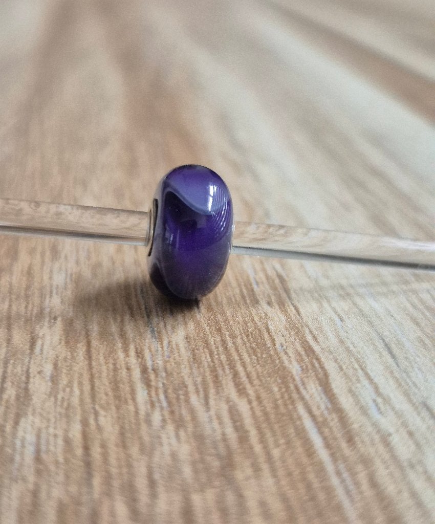Trollbeads Uniek Purple Armadillo CC, Sieraden, Tassen en Uiterlijk, Bedels, Glas of Kristal, Nieuw, Ophalen of Verzenden, Trollbeads