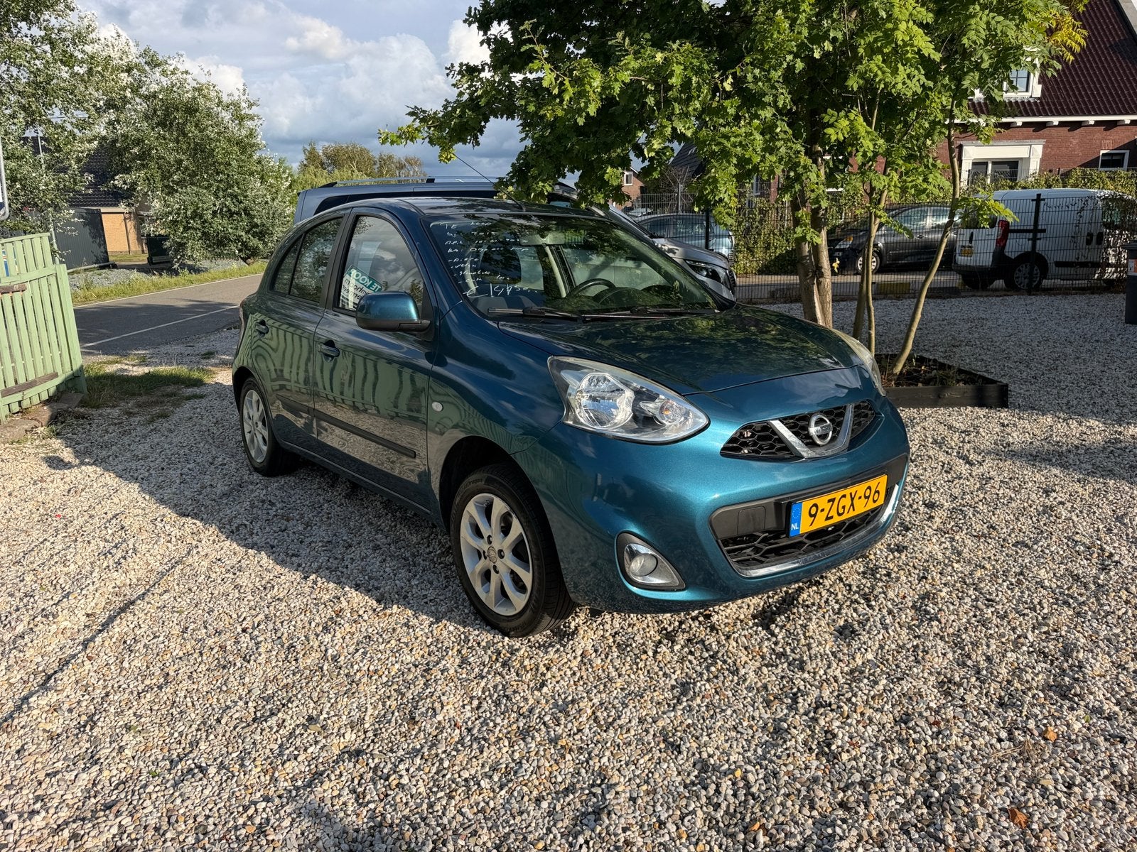 Nissan Micra 1.2 59KW 5DR 2015 Blauw 093.000 km nap, Auto's, Voorwielaandrijving, 31 €/maand, Blauw, 1198 cc
