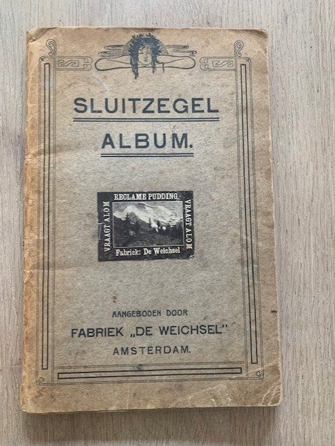 Album met meer dan 200 Sluitzegels, Verzamelen, Merken en Reclamevoorwerpen, Ophalen of Verzenden, Gebruikt, Overige typen