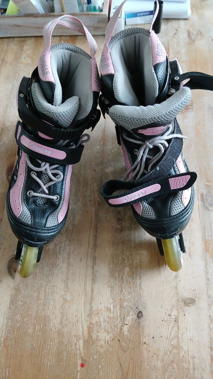 Verstelbare Cougar inline skates - Maat 32-35, Ophalen, Kinderen, Inline skates 4 wielen, Verstelbaar