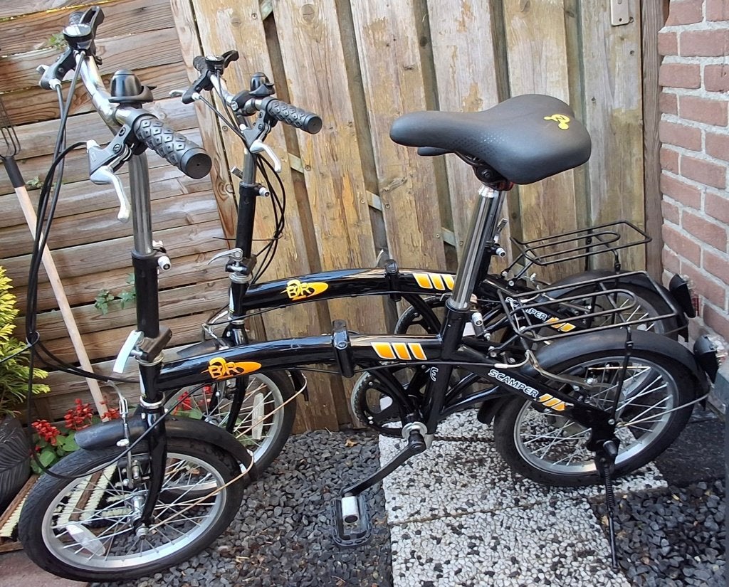 Vouwfietsen 2 stuks met 6 versnellingen!, Gebruikt, Versnellingen, Totaal opvouwbaar, Schijfrem