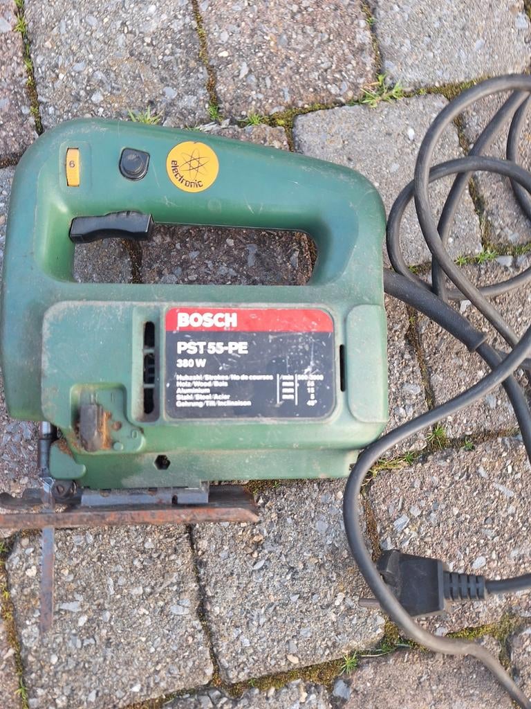 Bosch PST 55-PE decoupeerzaag, Doe-het-zelf en Verbouw, Gereedschap | Zaagmachines, Ophalen, Minder dan 600 watt, Decoupeerzaag
