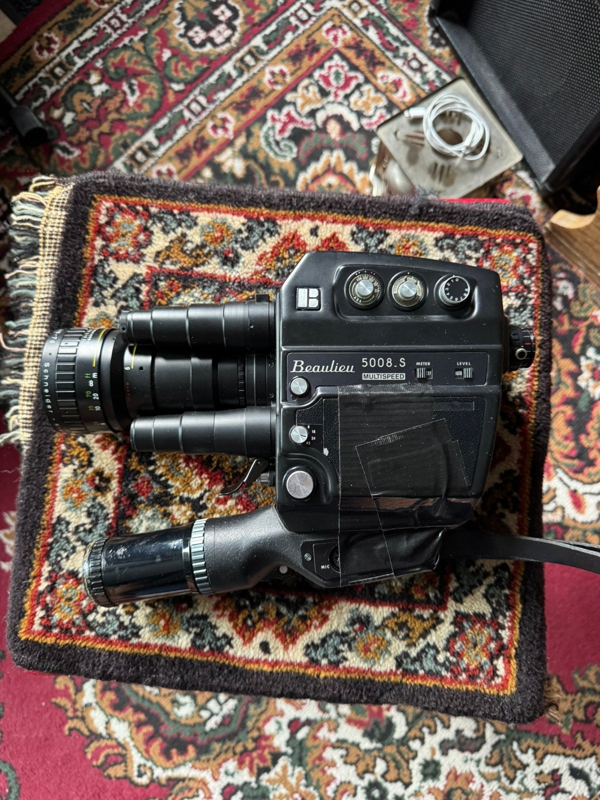 Super8 Beaulieu 5008.S MS - 6-70mm Schneider Krauznach lens, Ophalen of Verzenden, 8mm, Camera