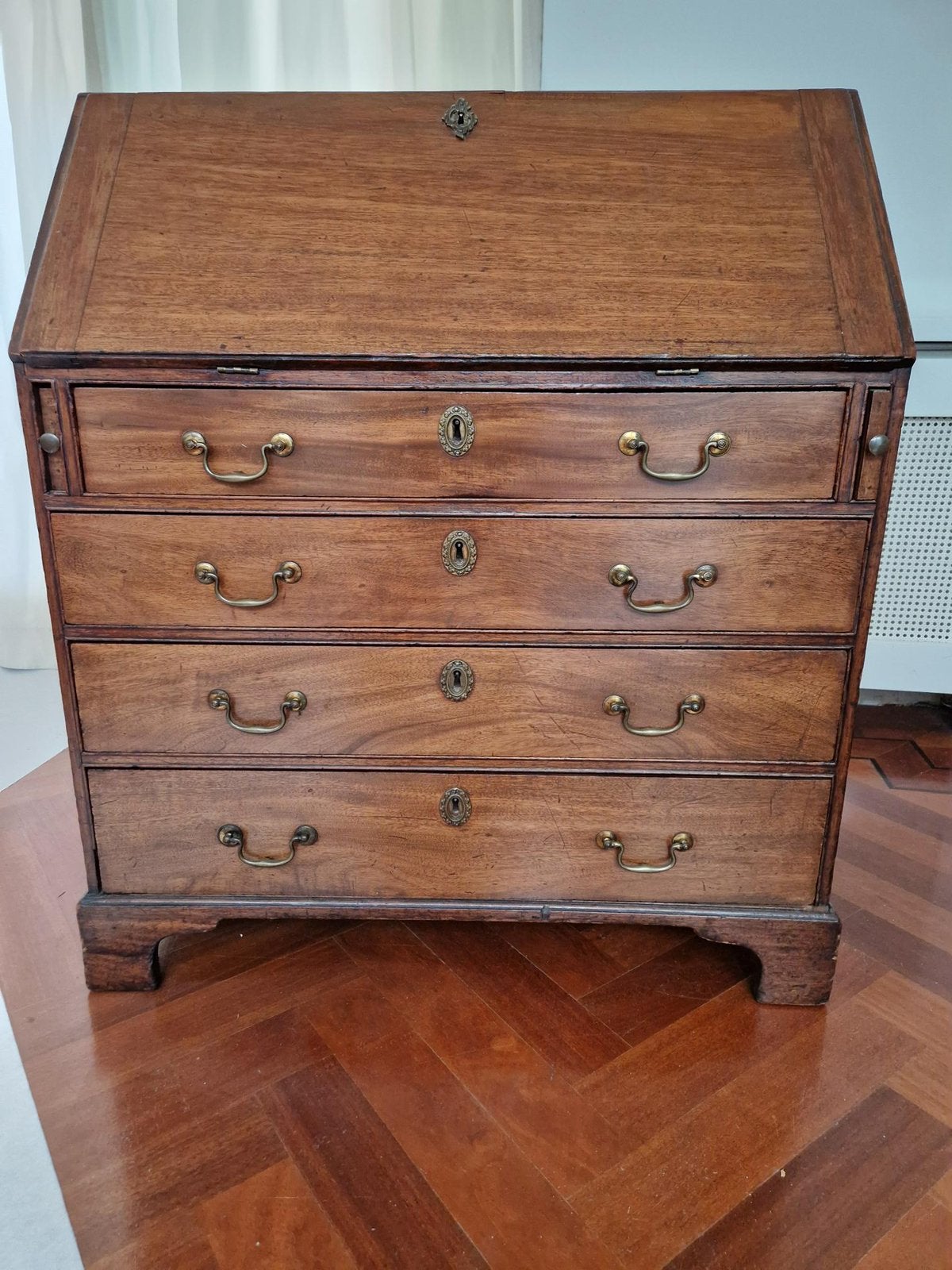 Antieke secretaire – Engelse/Georgian stijl, Huis en Inrichting, Ophalen, Gebruikt, Engelse/Georgian stijl