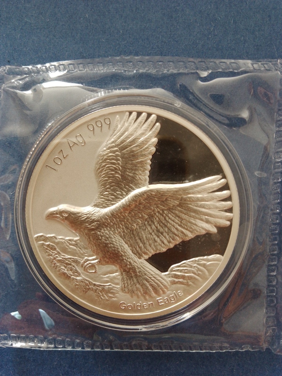 Golden Eagle 2025 1 oz zilver, Ophalen of Verzenden, Zilver
