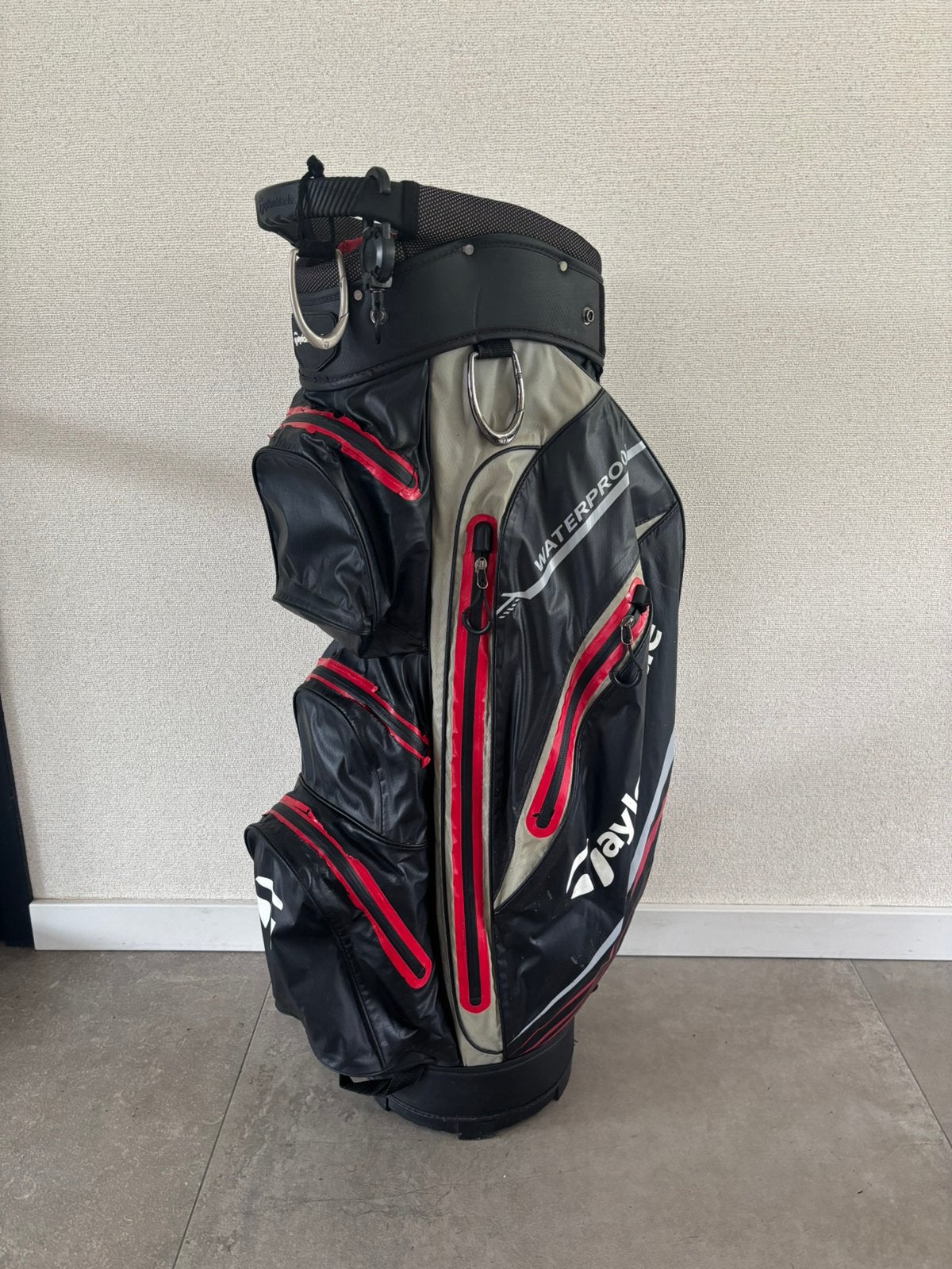 Taylormade Waterproof Cart Bag, Taylormade, Taylormade, Zo goed als nieuw, Tas