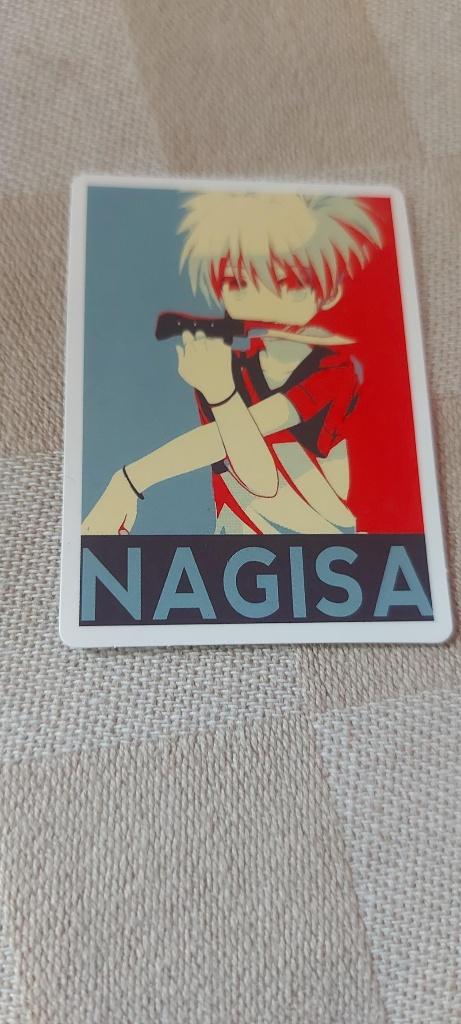 sticker anime Nagisa Shiota Assassination Classroom Japan, Ophalen of Verzenden, Nieuw, Film, Tv of Omroep
