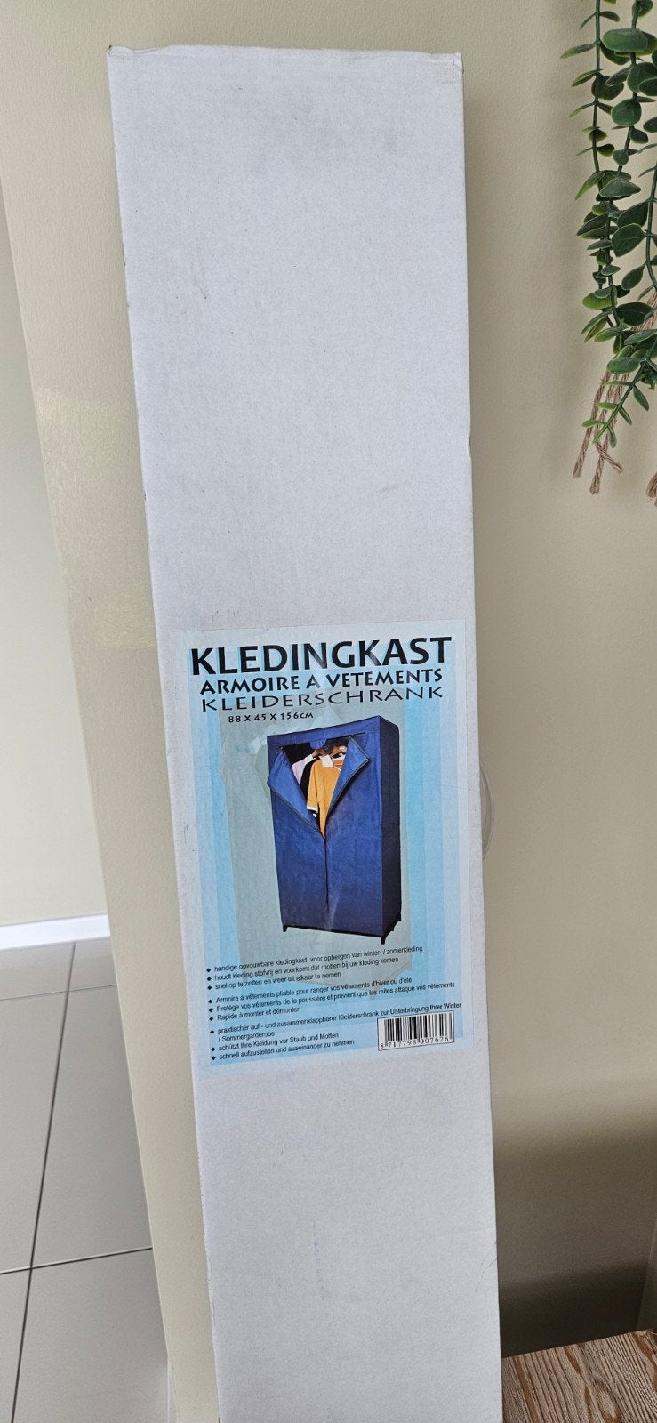 Nieuwe opvouwbare kledingkast - Ideaal voor opslag, Ophalen, Overige materialen, Nieuw, 25 tot 50 cm