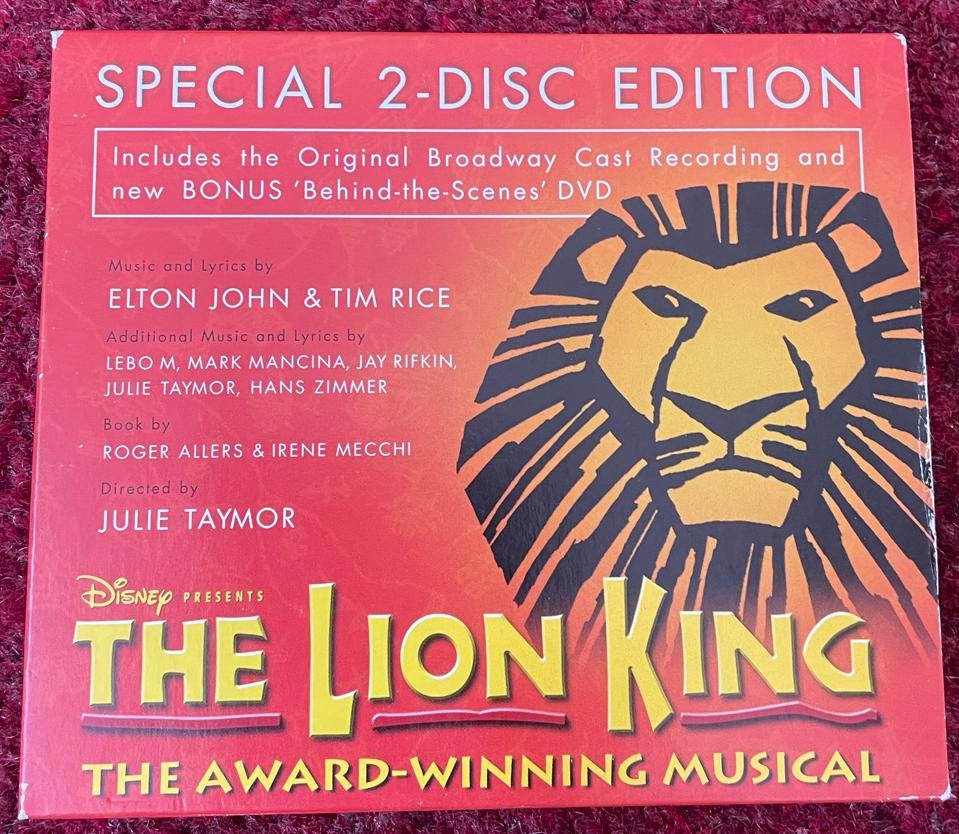 The Lion King Musical - Special 2-Disc Edition, Alle leeftijden, Boxset, Muziek en Concerten, Ophalen of Verzenden