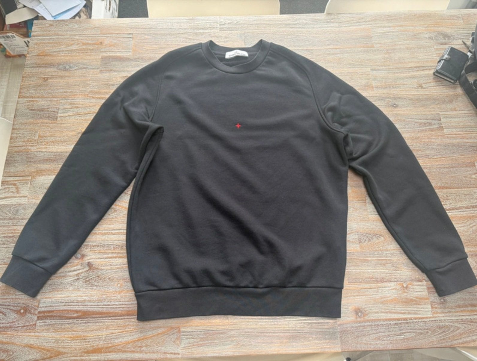 Stone Island Marina Trui - Zwart, Ophalen of Verzenden, Zo goed als nieuw, Zwart
