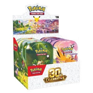 30th Celebration mini tin, Ophalen of Verzenden, Nieuw, Booster, Foil