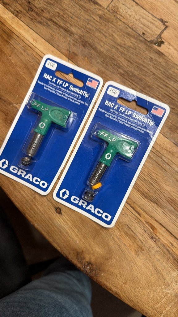 Te koop Graco tip RAC X FFLP 106, Ophalen, Nieuw, Verfspuit of Verfpomp
